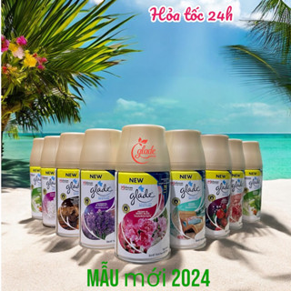 (Chai) Lõi thơm Glade thay thế cho máy xịt phòng tự động 9 mùi hương