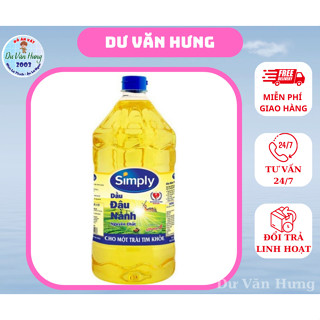2L Dầu Simly Đậu Nành , Mezan , Neptunr , Cái Lân Chuẩn Chất Lượng