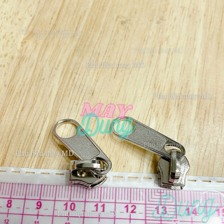 Đầu khoá kéo răng nhuyễn răng 5mm