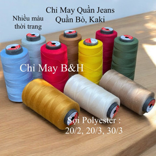 Chỉ May Quần Jeans, Quần Bò, Kaki...