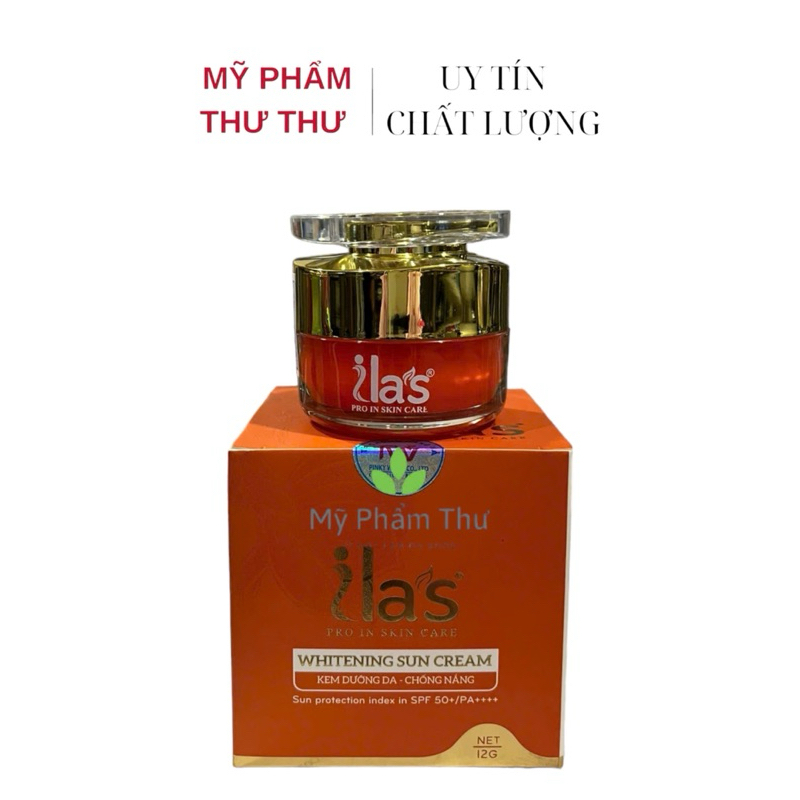 Kem ILas Dưỡng Trắng Da Chống Nắng 12g