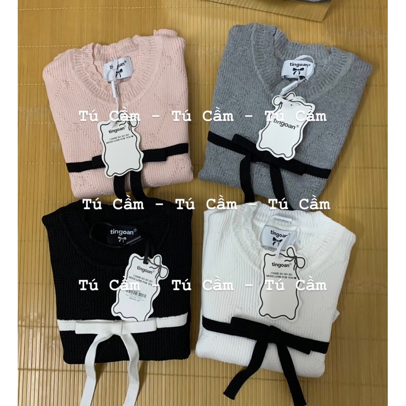 ÁO HOẠ TIẾT NƠ TINASHE TÍ NGOAN (NEWTAG) | BigBuy360 - bigbuy360.vn