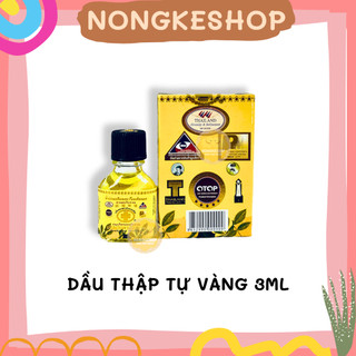 Dầu thảo dược thập tự vàng Thái Lan 3ml (dạng chấm)