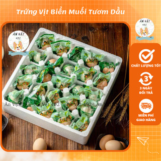 Trứng Vịt Biển Muối Tươm Dầu, tan chảy, Trứng vịt biển muối thơm ngon - Ăn Vặt 492