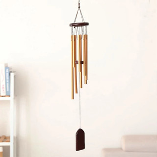 Chuông Gió Phong Thủy 8 Ống - Chiêu Tài Nạp Phước