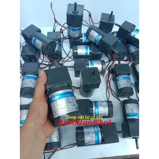 Động cơ motor giảm tốc DC pin 12vol 60w