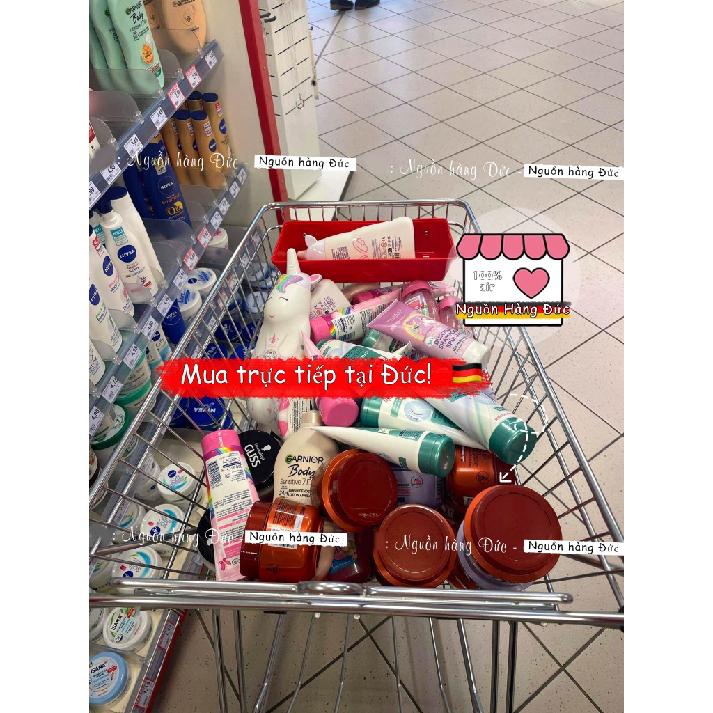 Sữa tắm, gội, xả hữu cơ trẻ em 3in1 Jean&len Đức (Chuẩn nội địa Đức)- tắm gội cho các bé trai, gái - Nguồn hàng Đức