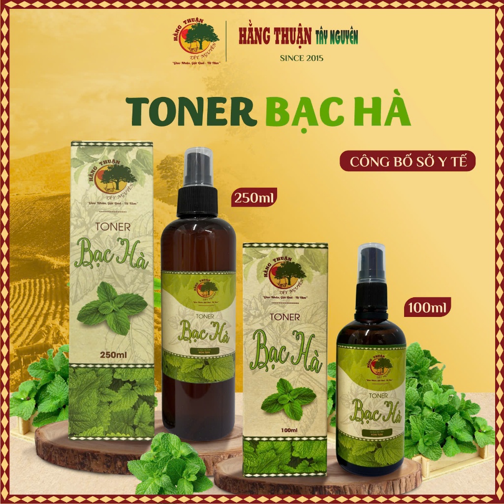 Toner Bạc Hà Mát Lạnh Sảng Khoái