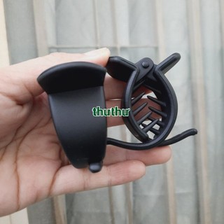 Combo 6 cái Kẹp tóc 2 răng (màu đen nhám)