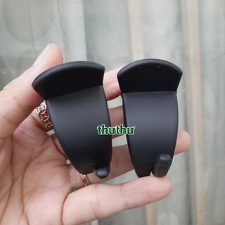 Combo 6 cái Kẹp tóc 2 răng (màu đen nhám)