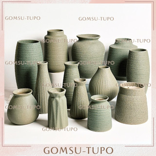  Bình Hoa màu SAN HÔ XANH LÁ nhiều mẫu lọ hoa phong cách retro cổ điển gốm sứ tupo Bát Tràng 