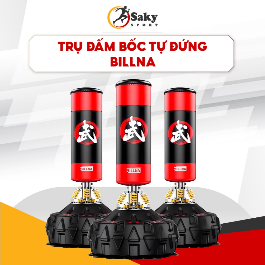 Trụ Đấm Bốc Bao Cát Boxing Lật Đật - Thiết Bị Tập Luyện Đấm Bốc, Tăng Cường Sức Mạnh Tại Nhà