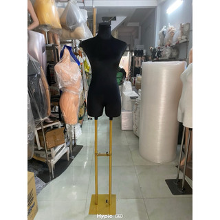 (HOẢ TỐC) manocanh nhung chân sắt vàng (size s)