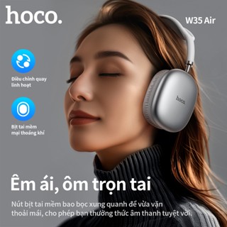 [Tặng bọc tai nghe] Tai nghe chụp tai BLUETOOTH 5.3 Air - 45 giờ nghe nhạc Smartcom phân phối - W35 Air
