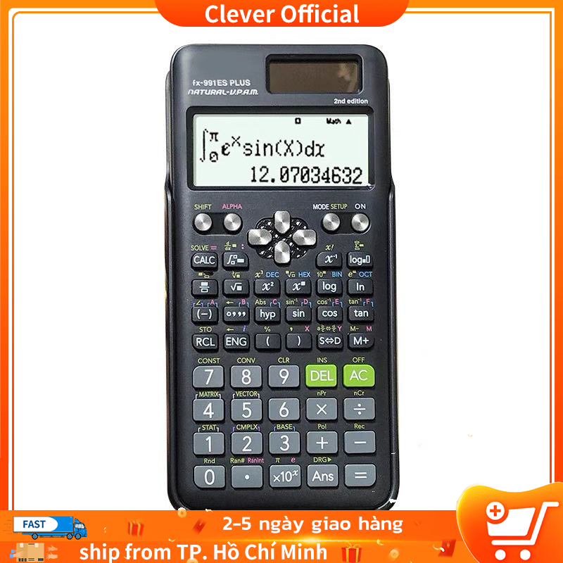 Máy Tính casio fx-991es plus Cho Học Sinh Trung Học