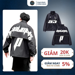  Áo khoác dù racing Pandax polime áo jacket nam nữ  áo gió form rộng chống nắng form rộng 