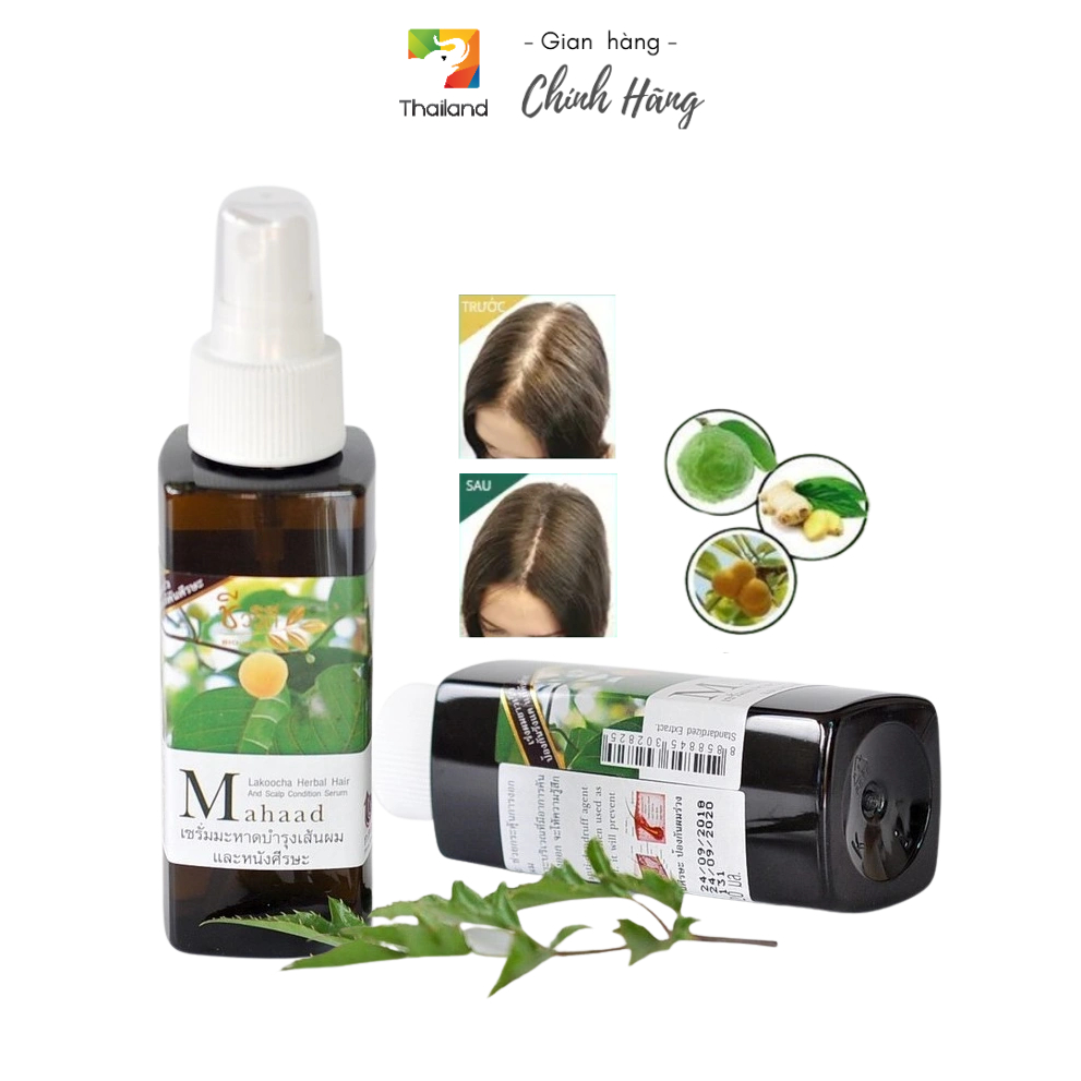Serum kích mọc tóc Bio Way MAHAAD Lakoocha Serum 120ml - Thái Lan