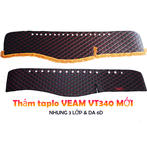 Thảm taplo xe tải Veam VT260 VT260-1 VT340 VT340S 1t9 3t4 hàng thiết kế chuẩn đẹp