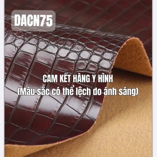 DA PU VÂN CÁ SẤU 1.0MM (NHIỀU MÀU)