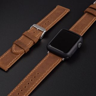 Dây đồng hồ da Vnstrap dây đồng hồ 18mm 20mm 22mm 24 handmade da bò sáp 2 mặt gia xịn cao cấp đẹp giá rẻ M5