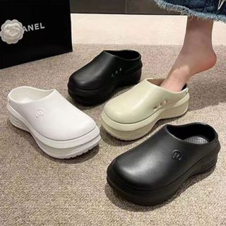  Dép Sục Đế Cao 5cm Dáng Đẹp Nữ Cao Cấp Dép Độn Đế Sports Size 36-41 