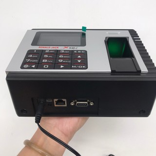 Máy chấm công vân tay & thẻ từ RONALD JACK X 938-C ( pin lưu điện)