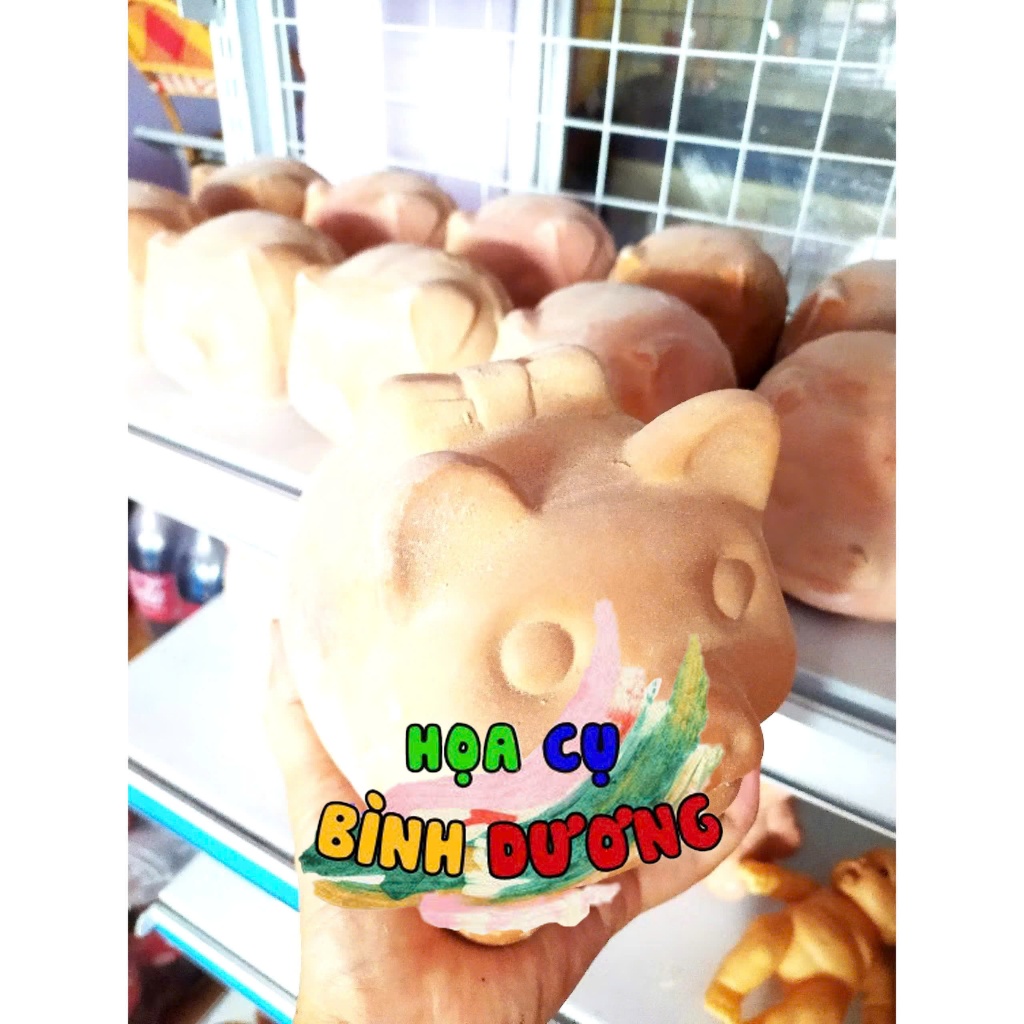 [Bình Dương - Hỏa tốc] Heo đất chưa sơn, heo đất nung chưa vẽ, vẽ heo đất