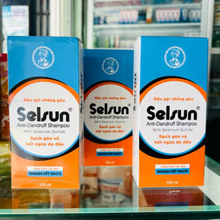 Dầu Gội Sạch Gàu và Hết Ngứa Da Đầu Selsun - chai 100ml