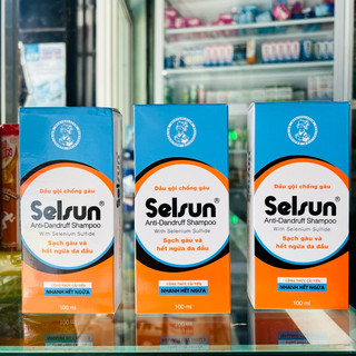 Dầu Gội Sạch Gàu và Hết Ngứa Da Đầu Selsun - chai 100ml