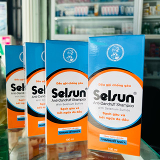 Dầu Gội Sạch Gàu và Hết Ngứa Da Đầu Selsun - chai 100ml