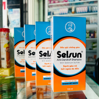 Dầu Gội Sạch Gàu và Hết Ngứa Da Đầu Selsun - chai 100ml