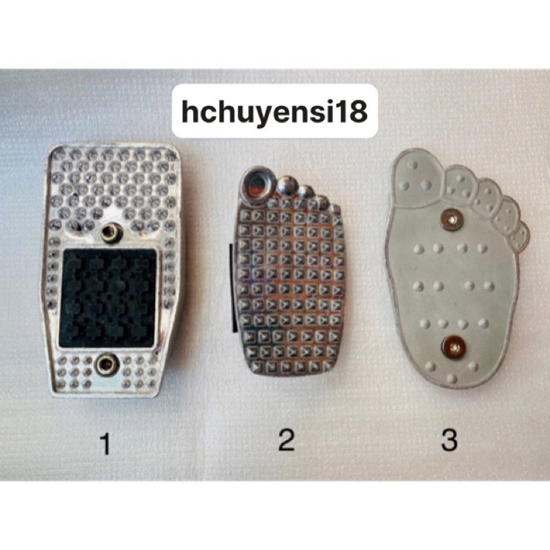 Bàn đạp thắng/phanh (bàn chân) nhôm