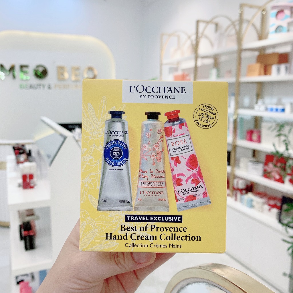 Set Kem Tay Loccitane 6 món
