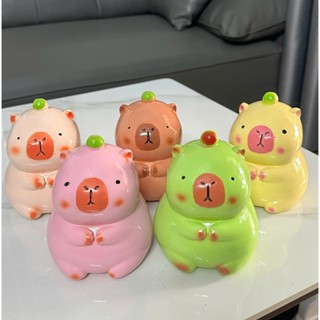  Heo đất tiết kiệm CAPYBARA siêu dễ thương 2 size TO+NHỎ | quà tặng decor heo đất giá rẻ-giá xưởng 