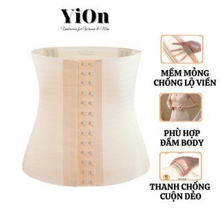 Đai Nịt Bụng Latex Định Hình Eo Gom Mỡ Bụng Chất Su Đúc Thoáng Mát Mỏng Nhẹ Hàng Cao Cấp ĐG03 YiOn Underwear