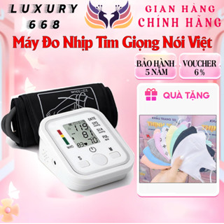 Máy Đo Huyết Áp KONOHA, Phiên Bản Mới Đo Huyết Áp, Nhịp Tim Bằng Giọng Nói Tiếng Việt Chính Xác, Bảo Hành.