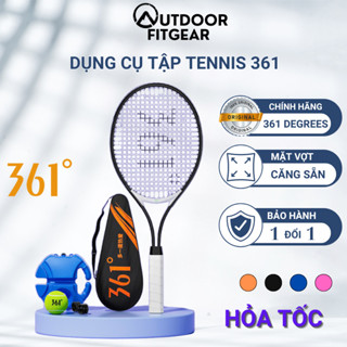 Bộ Vợt Tennis 361 Kèm Dụng Cụ Tập Tennis Tại Nhà Có Bóng Dây Đàn Hồi Đế Tập Tennis Cho Người Mới