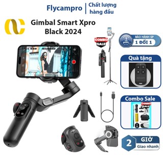 Gimbal, Tay cầm chống rung điện thoại AOCHUAN Smart Xpro, Cây, Chân quay, Giá đỡ điện thoại Pin 3200, Tải trọng 260g