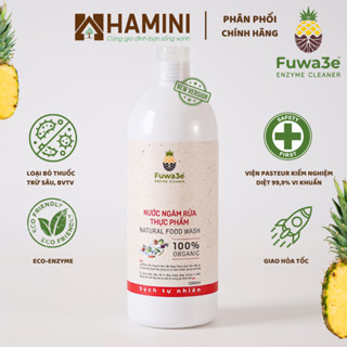  Nước ngâm rửa thực phẩm Fuwa3e organic chai 1 lít an toàn cho bữa ăn gia đình bạn Hamini 