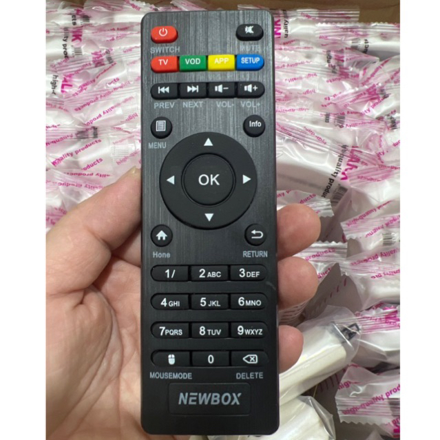( GIÁ RẺ 19K ) Remote điều khiển đa năng NEWBOX cho Android TV BOX MXQ-4K  MXQ PRO H96 PRO T9 OTB