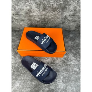 Dép nam adilette 1972 Mẫu mới Hotrend 2024, Dép adidas đế cao su non Form dáng thể thao, chống nước chống hôi chân