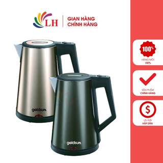 Bình đun siêu tốc 3 lớp goldsun 1.7 lít gkt2641 - hàng chính hãng