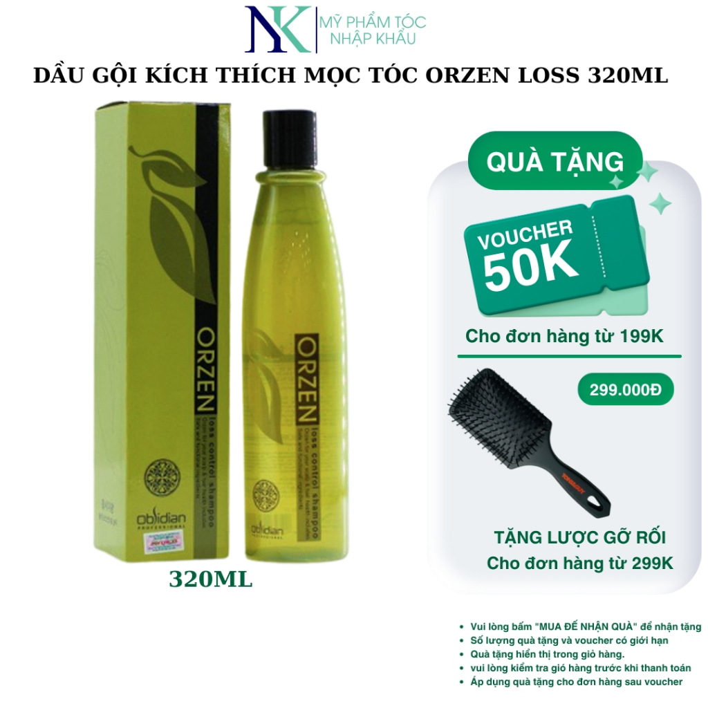 Dầu gội kích thích mọc tóc Orzen Loss 320ml