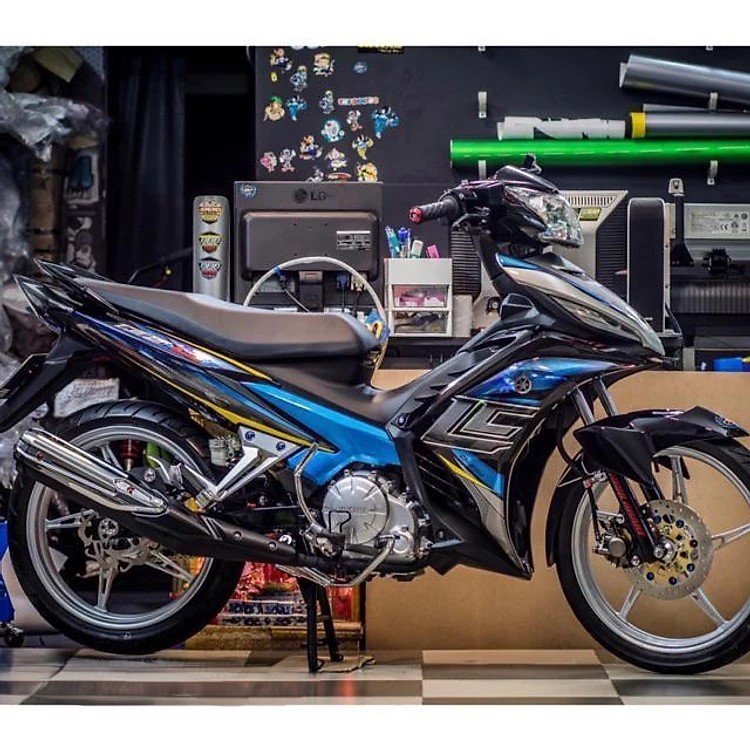 Tem rời EX 135 đen xanh LC 2 -1
