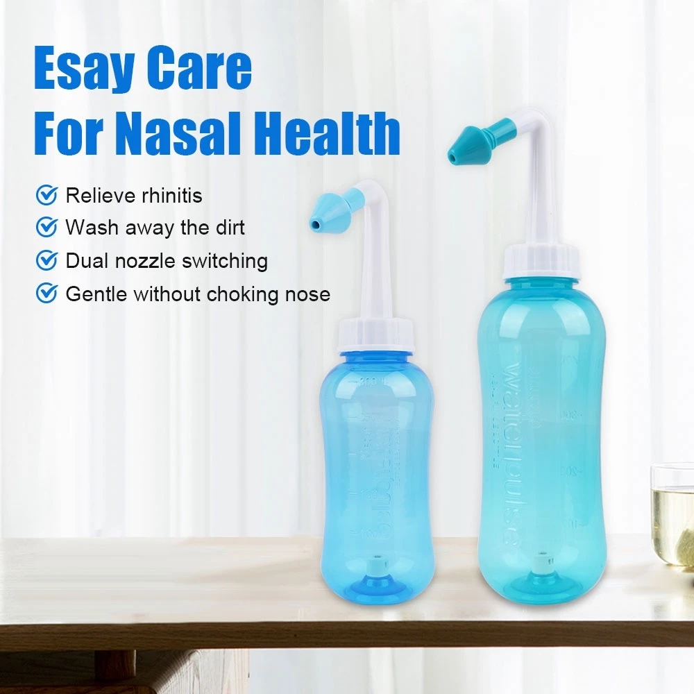 Dr.isla - Bình Rửa Mũi Có Kèm Gói Muối Cho Trẻ Em Và Người Lớn Dung Tích 300/330ml YT300/330
