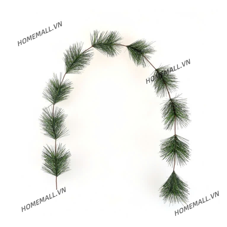 PHỤ KIỆN TRANG TRÍ NOEL - DÂY THÔNG KIM THÂN KẼM DECOR KN8