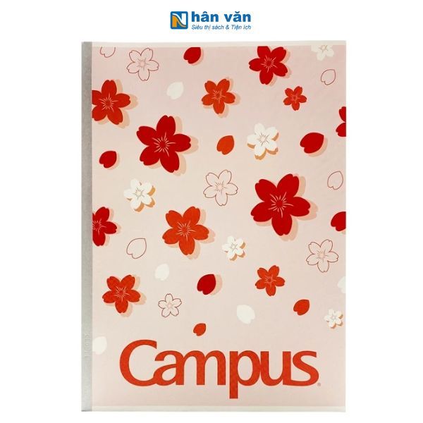 [Giao Mẫu Ngẫu Nhiên] Vở Kẻ Ngang Campus - Sakura 70 GMS-  200 Trang - Chính Hãng Kokuyo Campus