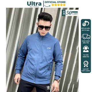 Áo khoác gió nam thể thao Adidas cao cấp 2 lớp dày dặn chống nước, hàng hiệu thiết kế siêu nhẹ mặc ấm Ultra UD4-2456
