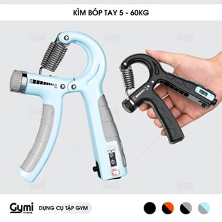  Kìm Bóp Tay 5 - 60kg Có Lò Xo Điều Chỉnh Lực - Tập Cơ Tay Ngón Tay Tại Nhà 