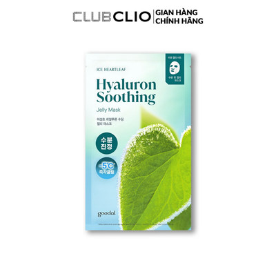 Mặt Nạ Dạng Thạch Goodal Làm Dịu & Dưỡng Ẩm Houttuynia Cordata Hyaluron Soothing Jelly Mask 30g